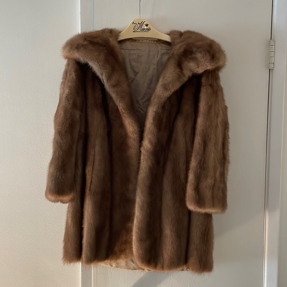 Vintage Fur Coat by Mannis Hollywood